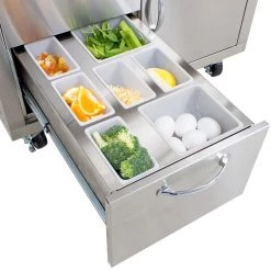 Blaze GRIDDLES BLZ-GRIDDLE-CART 30-Inch Gas Griddle On Deluxe Cart