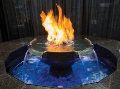 HPC Hearth H2Onfire 360 - Sienna Fire & Water Insert Fire Pit & Waterfall Bowl & Electronic Ignition OUTDOOR FIRE 6 HPC Hearth H2Onfire 360 - Sienna Fire & Water Insert Fire Pit & Waterfall Bowl & Electronic Ignition OUTDOOR FIRE