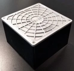 Sinnnov DRAIN GRATES Sinnov Premium Universal Paver Drain Sewer Cleanout Fits 3 & 4" Inch Pipe - Silver