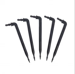 ONE STOP OUTDOOR 250 Pack - 4" Inch Angled Barb Arrow Drip Stake Fits 1/4" & 1/8" Irrigation Tubing DRIP IRRIGATION