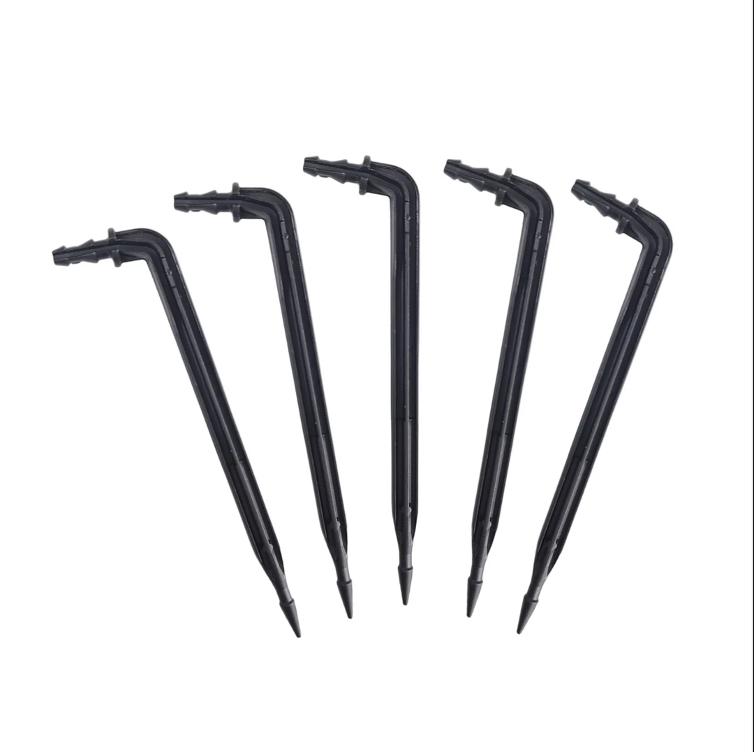 ONE STOP OUTDOOR 250 Pack - 4" Inch Angled Barb Arrow Drip Stake Fits 1/4" & 1/8" Irrigation Tubing DRIP IRRIGATION 1 ONE STOP OUTDOOR 250 Pack - 4" Inch Angled Barb Arrow Drip Stake Fits 1/4" & 1/8" Irrigation Tubing DRIP IRRIGATION