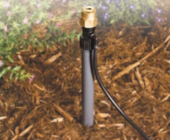 DIG Drip Irrigation Riser Adapter Drip And Sprinkler Watering, 1/2" Female Pipe Thread X 1/2" Male Pipe Thread X 1/4" Barbed End