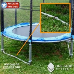 ONE STOP OUTDOOR USA Made - #3 Rebar U Heavy Duty Trampoline Wind Stakes