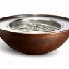 HPC Hearth 31" Tempe Series - Copper Round Fire Bowl - Includes Electronic Ignition