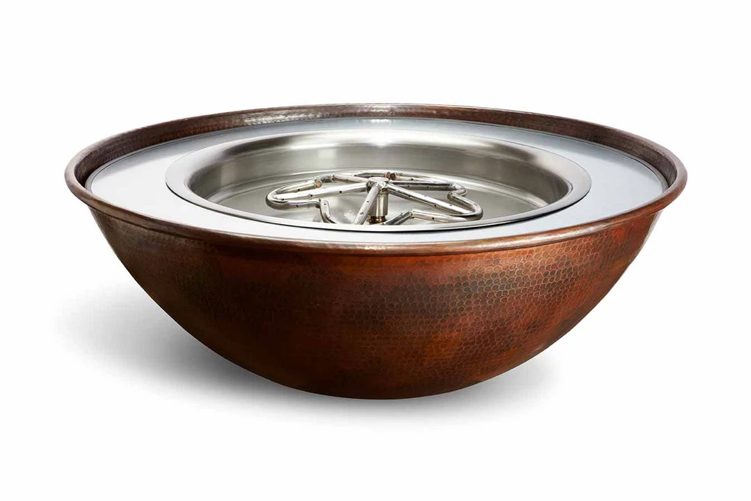 HPC Hearth 31" Tempe Series - Copper Round Fire Bowl - Includes Electronic Ignition 1 HPC Hearth 31" Tempe Series - Copper Round Fire Bowl - Includes Electronic Ignition