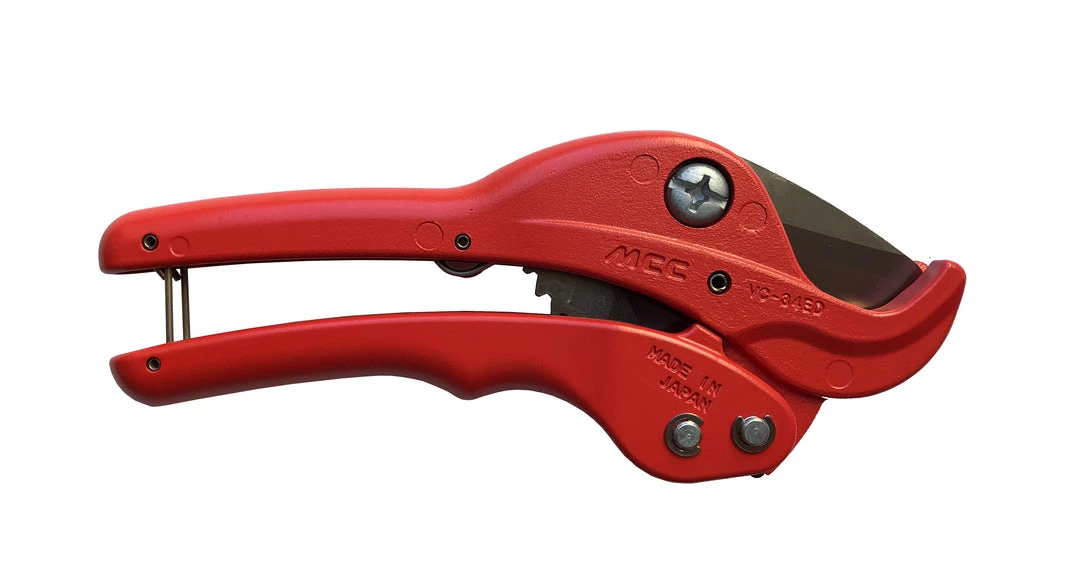 MCC USA MCC VC-0334 - PVC & CPVC Pipe Cutter Ratcheting 1''(up To 1 3/4'') Professional Grade INDUSTRIAL ACCESSORIES 4 MCC USA MCC VC-0334 - PVC & CPVC Pipe Cutter Ratcheting 1''(up To 1 3/4'') Professional Grade INDUSTRIAL ACCESSORIES