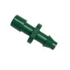 DIG (100 PACK) - 1/4" Drip Irrigation Manifold Barb Adapter - 1/4 Inch Tubing Connector