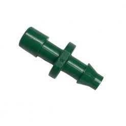 DIG (100 PACK) - 1/4" Drip Irrigation Manifold Barb Adapter - 1/4 Inch Tubing Connector