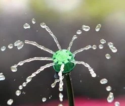 DIG DRIP IRRIGATION Adjustable Dripper 0-18.5 GPH (0-70 LPH) On Stake 9 DIG DRIP IRRIGATION Adjustable Dripper 0-18.5 GPH (0-70 LPH) On Stake