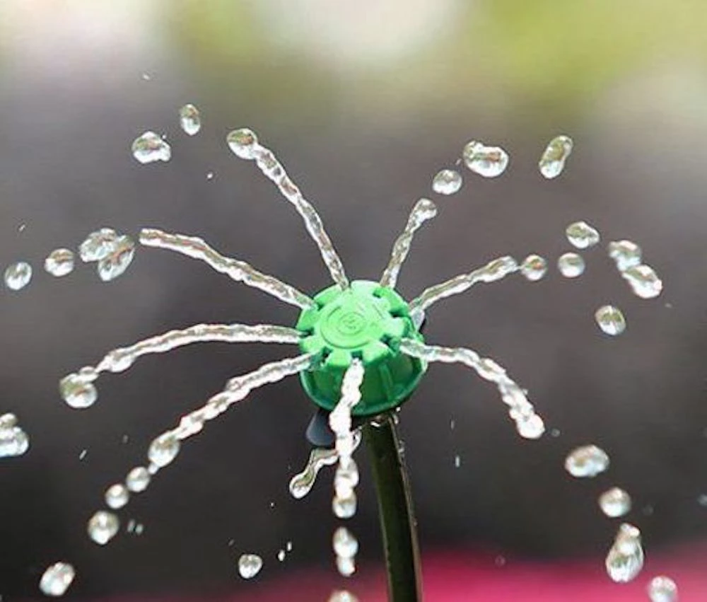 DIG DRIP IRRIGATION Adjustable Dripper 0-18.5 GPH (0-70 LPH) On Stake 5 DIG DRIP IRRIGATION Adjustable Dripper 0-18.5 GPH (0-70 LPH) On Stake