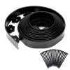 ONE STOP OUTDOOR Instant Edging - Black 20ft Premium No Dig Yard Edging Kit, For Landscaping, And Flower Gardens - 2" High