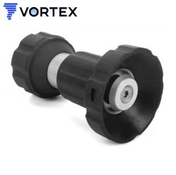 ONE STOP OUTDOOR Vortex Fireman Style Hose Nozzle Sprayer - Heavy Duty Garden Nozzle - Black HOSE, NOZZLES, ETC.