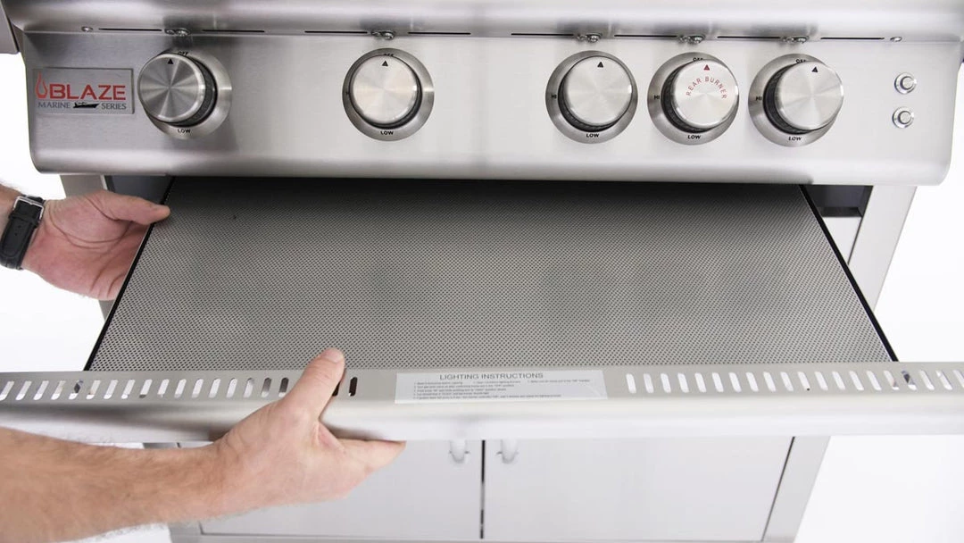 SIDE BURNERS BLZ-5-DPFG Blaze 5 Burner Grill Drip Pan Flame Guard 2 SIDE BURNERS BLZ-5-DPFG Blaze 5 Burner Grill Drip Pan Flame Guard