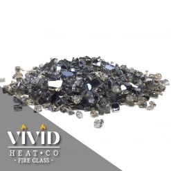 ONE STOP OUTDOOR 10lbs 1/2" Metallic Bronze - Tempered Reflective Fire Glass Rock For Fireplace & Fire Pit 10 ONE STOP OUTDOOR 10lbs 1/2