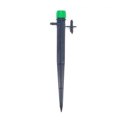 DIG DRIP IRRIGATION Adjustable Dripper 0-18.5 GPH (0-70 LPH) On Stake