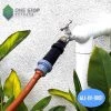 DIG One Stop Outdoor Drip Irrigation Faucet Adapter Kit: Connect Any 1/2" Tubing To Faucet Or Garden Hose