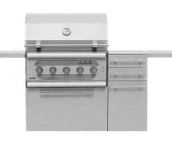 36" (AMG) - AMERICAN MUSCLE GRILL - FREESTANDING CART ONLY - Summerset Professional Grills AMG36-CART CHARCOAL GRILLS