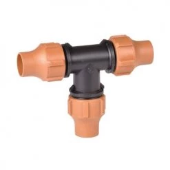 DIG 1/2" Drip Irrigation Universal Nut Lock Tee Fitting - (for .620, .700 And .710 OD) 15-057