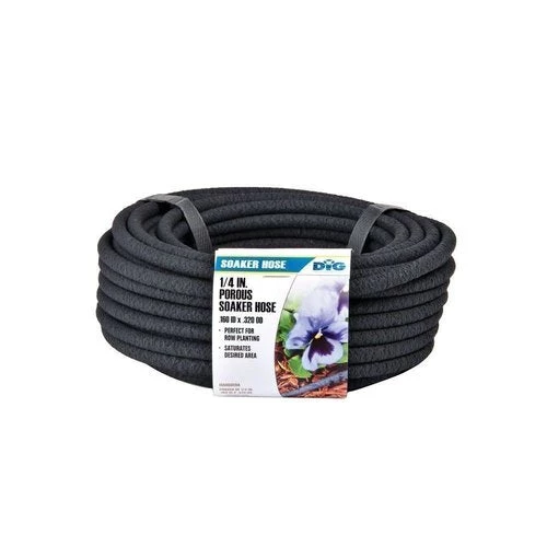 DIG PSH50 - 50' 1/4" In Porous Soaker Drip Tubing Hose 1 DIG PSH50 - 50' 1/4" In Porous Soaker Drip Tubing Hose