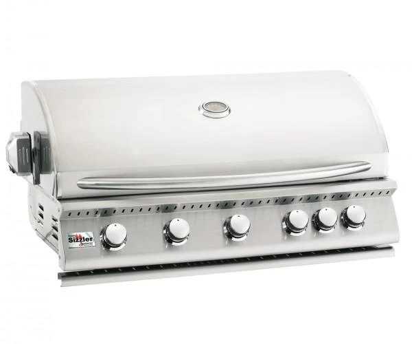 GAS GRILLS SIZZLER 40" BUILT-IN OUTDOOR BBQ GRILL - SUMMERSET SIZ40-LP, SIZ40-NG 2 GAS GRILLS SIZZLER 40" BUILT-IN OUTDOOR BBQ GRILL - SUMMERSET SIZ40-LP, SIZ40-NG