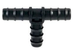 DIG 1/2" Inch Barbed Drip Line Irrigation Tee Connector 16mm