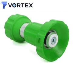ONE STOP OUTDOOR Vortex Fireman Style Hose Nozzle Sprayer - Heavy Duty Garden Nozzle - Green